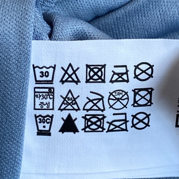 🌹NWT. Zara Light Blue Pleated Asymmetric V-Neck Mini Dress. Size L. - Picture 13 of 13